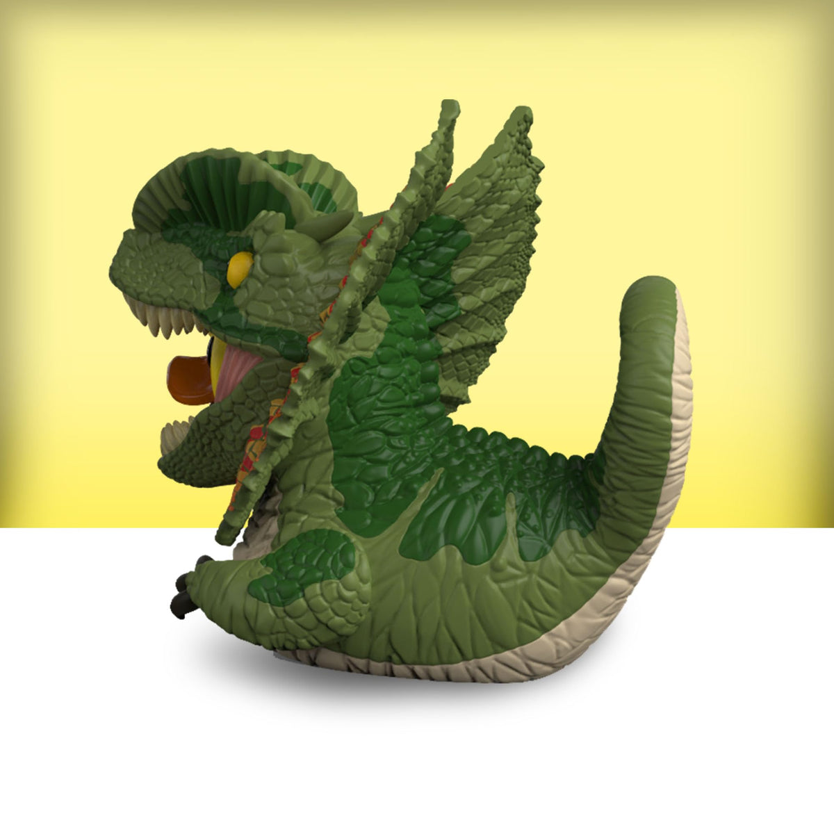 TUBBZ Mini: Jurassic World Rebirth Dilophosaurus Cosplaying Duck Vinyl Figure