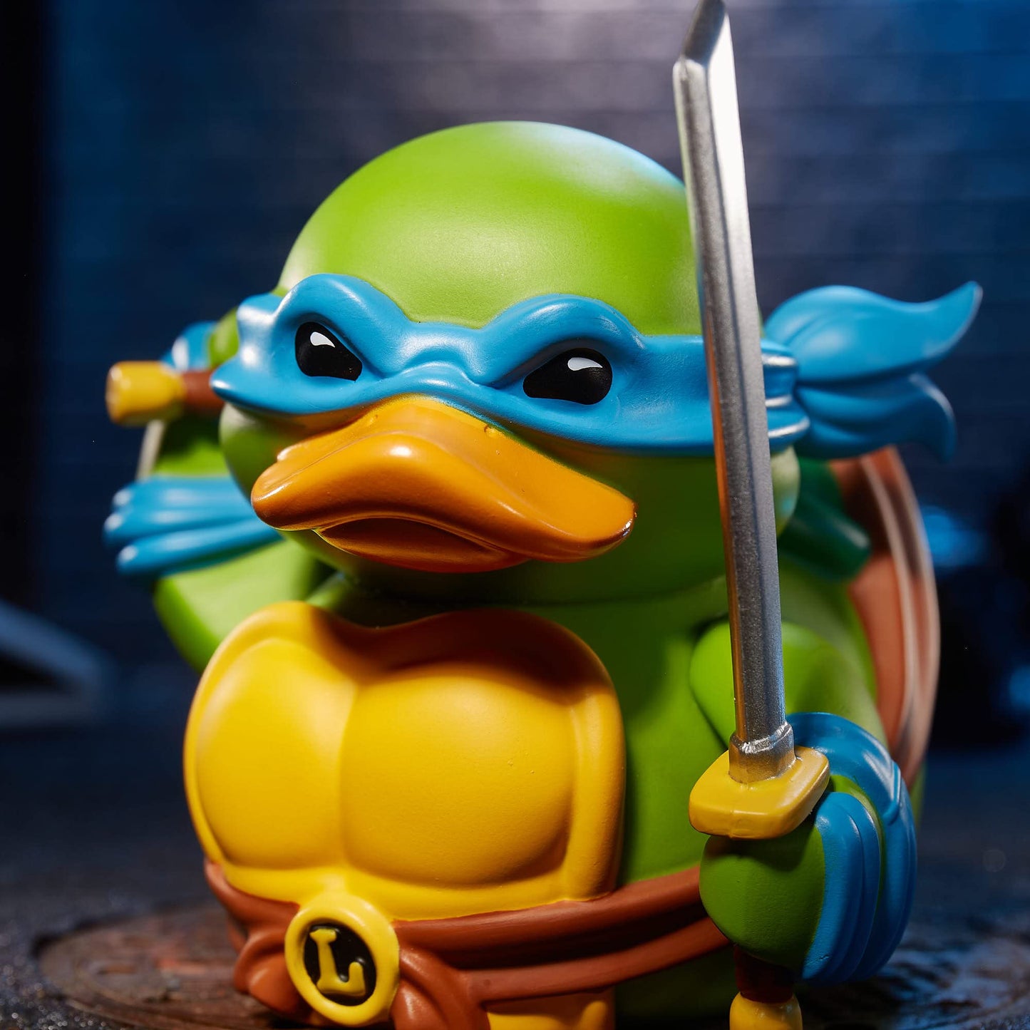 TUBBZ First Edition Leonardo Collectible Duck Figure – TMNT Official Merchandise