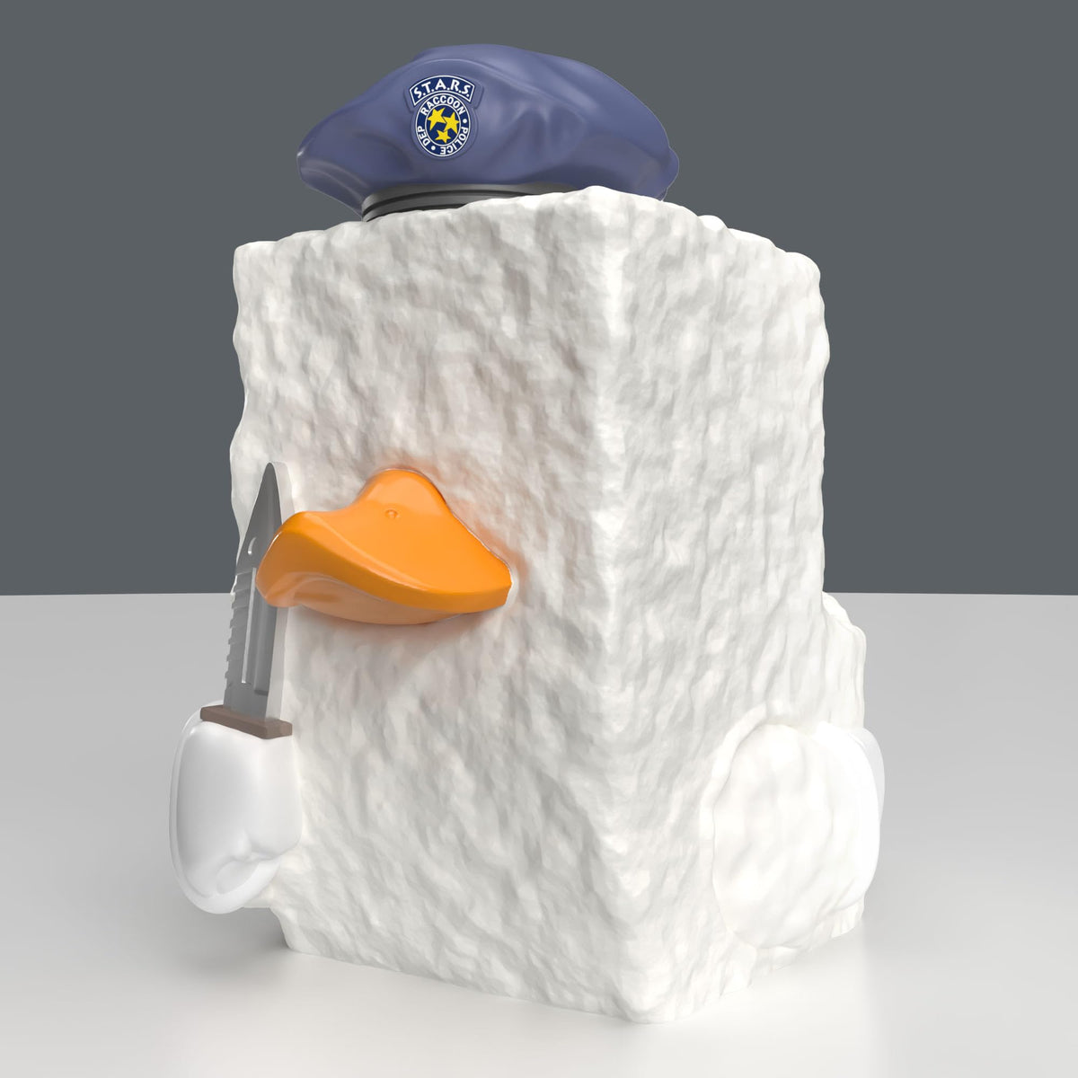 TUBBZ Mini: Resident Evil Tofu Duck Cosplaying Rubber Duck Vinyl Figure