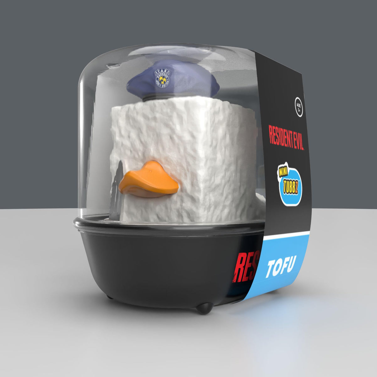 TUBBZ Mini: Resident Evil Tofu Duck Cosplaying Rubber Duck Vinyl Figure