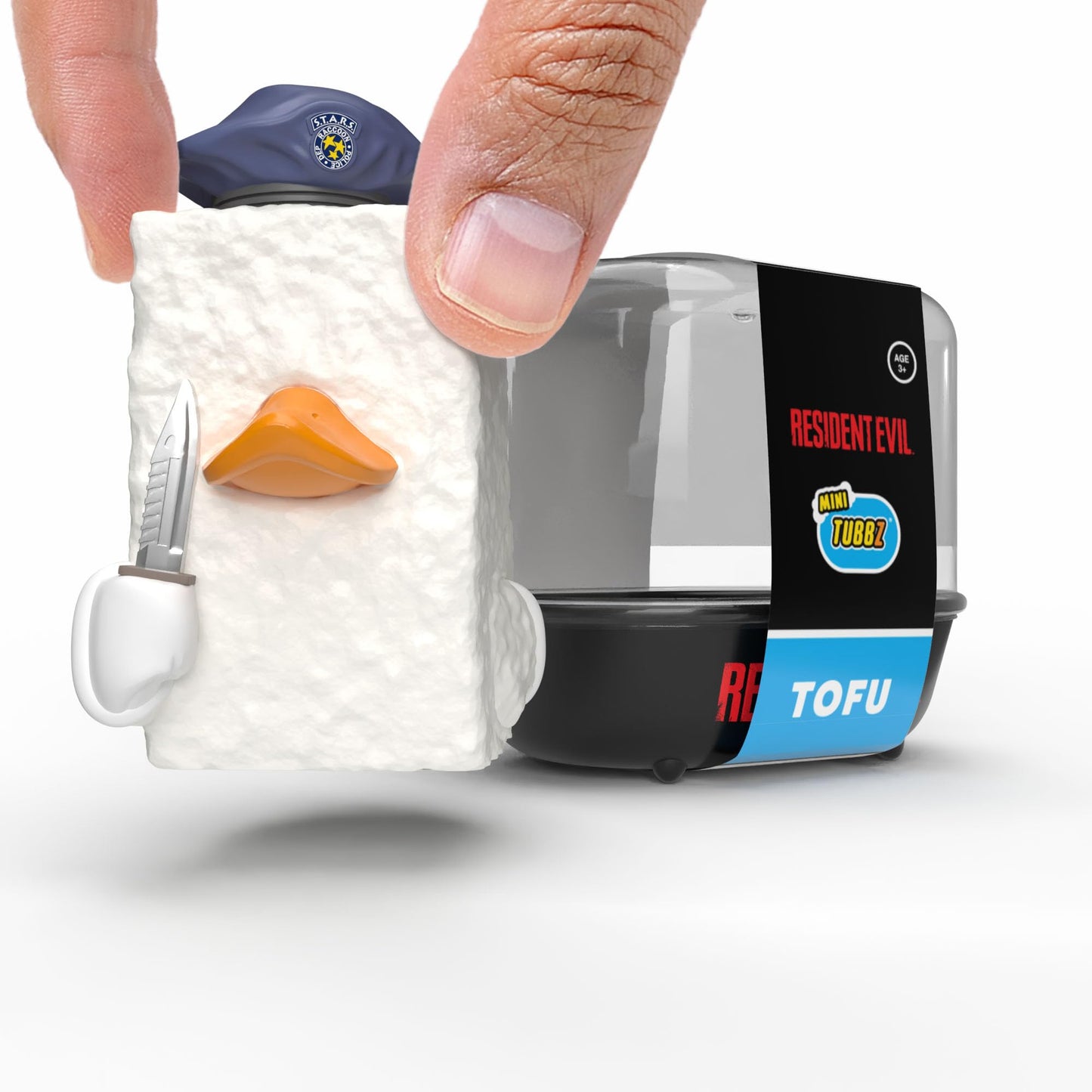 TUBBZ Mini: Resident Evil Tofu Duck Cosplaying Rubber Duck Vinyl Figure