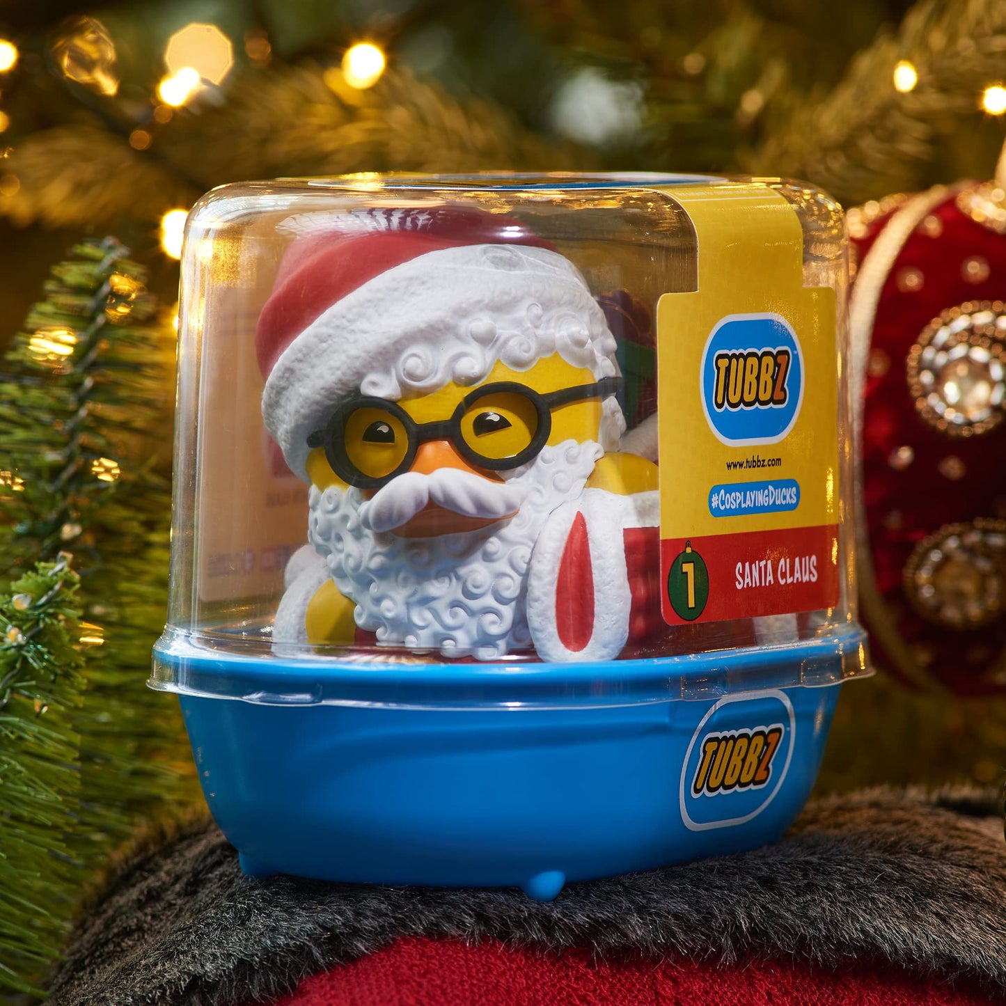 TUBBZ Santa Claus Collectible Duck Vinyl Figure – Official Numskull Merchandise
