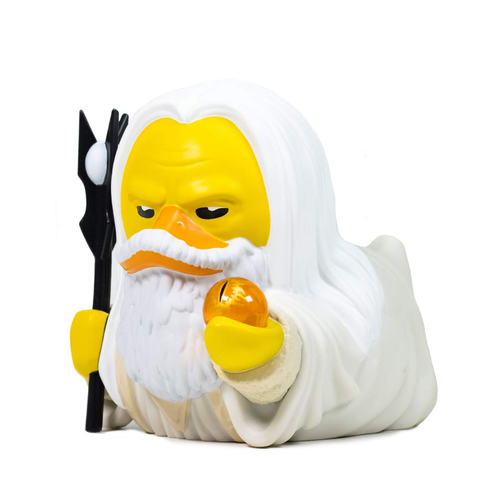 TUBBZ First Edition Saruman Cosplaying Rubber Duck Vinyl Figure – Lord of the Rings Collectible
