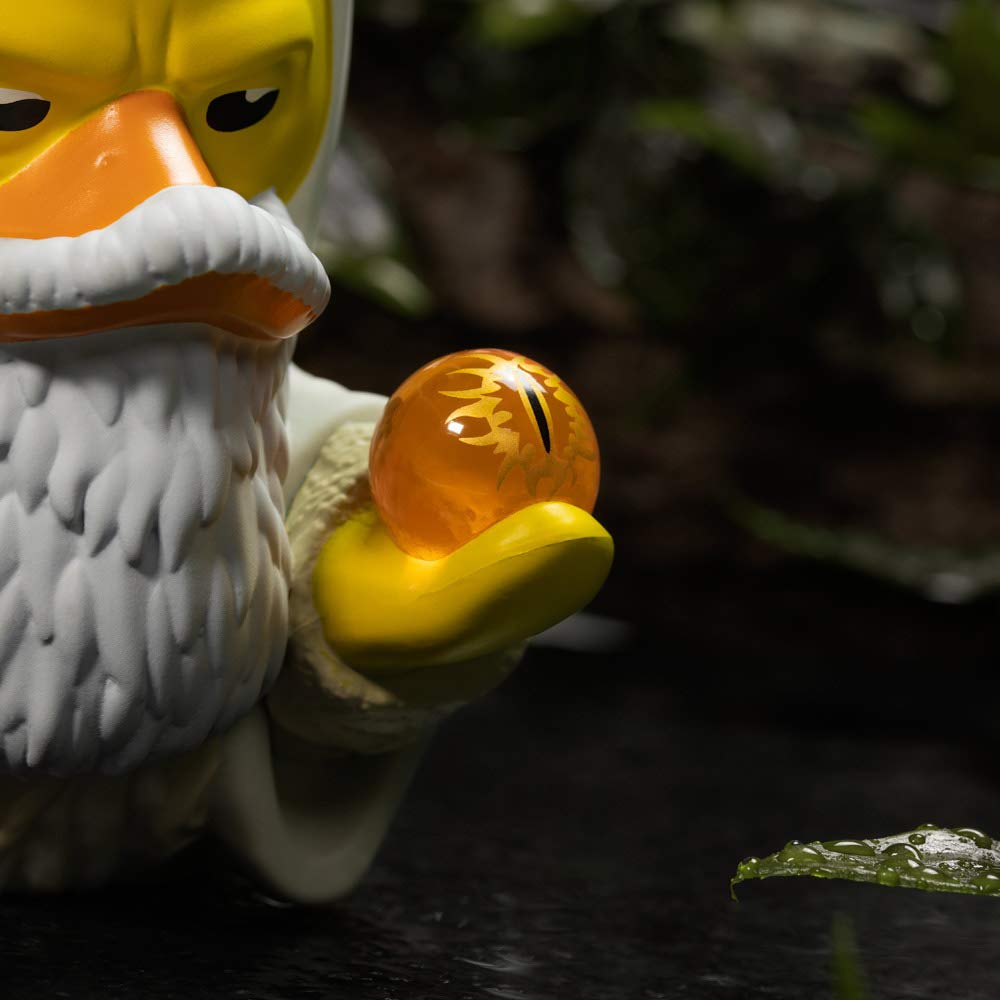 TUBBZ First Edition Saruman Cosplaying Rubber Duck Vinyl Figure – Lord of the Rings Collectible