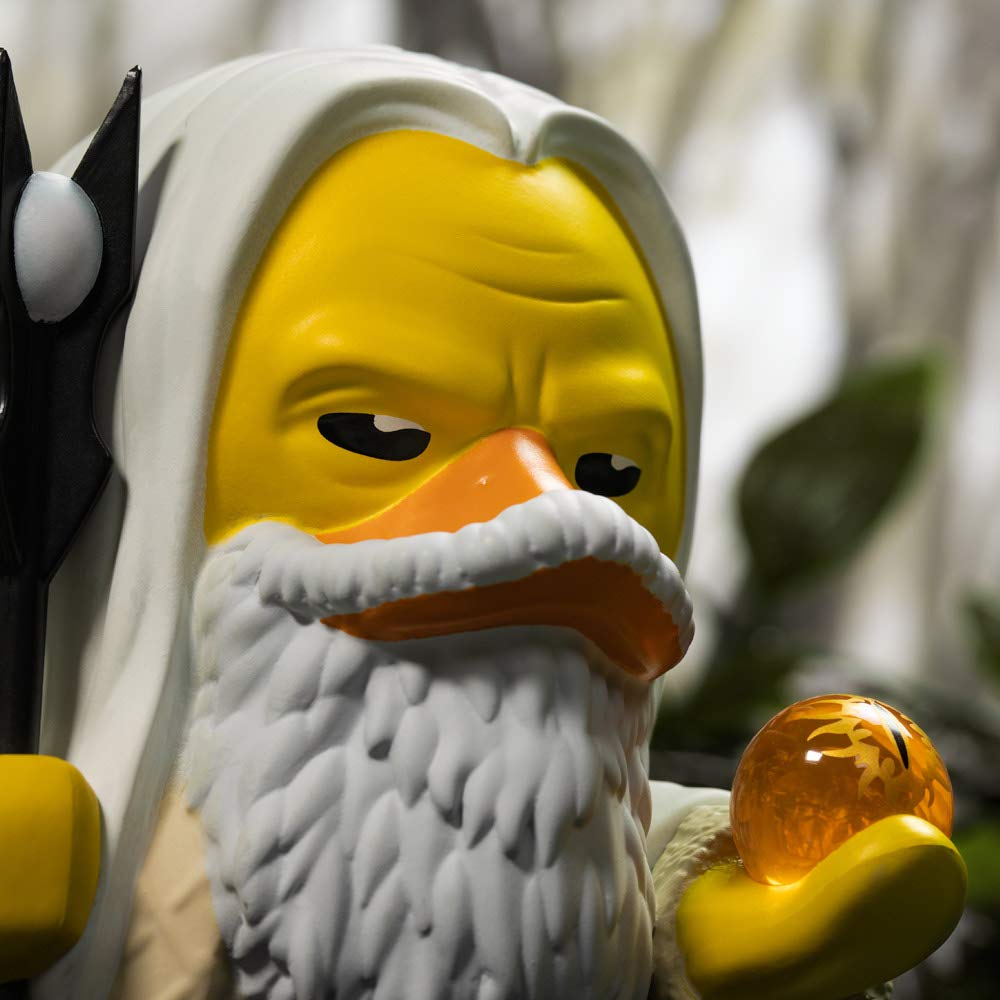 TUBBZ First Edition Saruman Cosplaying Rubber Duck Vinyl Figure – Lord of the Rings Collectible