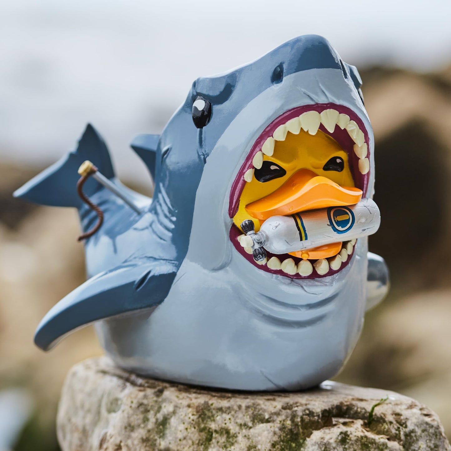 TUBBZ XL Bruce the Shark Jaws Rubber Duck – Collectible Figure