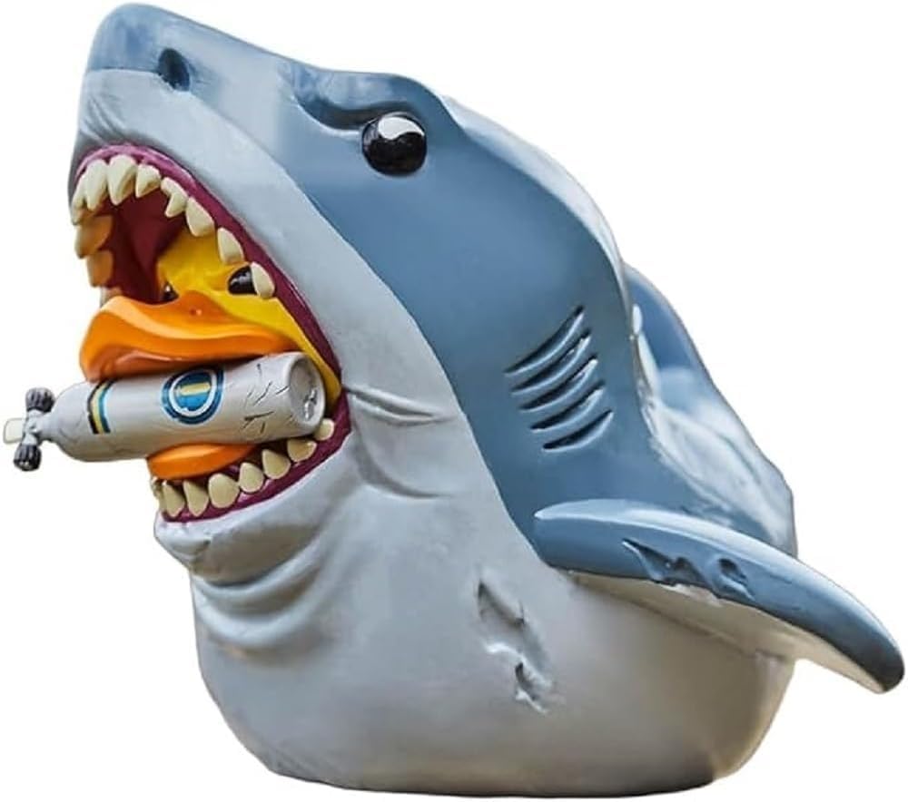 TUBBZ XL Bruce the Shark Jaws Rubber Duck – Collectible Figure