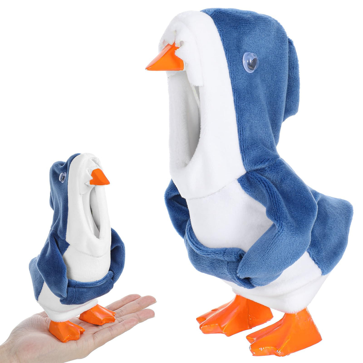 Tucnoeu Shark Hoodie for 5.9-Inch Desk Goose – Mini Outfit Set