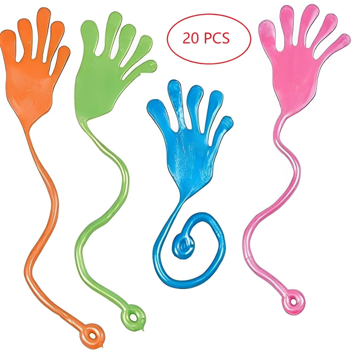 Tuko 100 PCS Sticky Hands – Fun Sensory Toys for Parties, Favors & Birthday Games
