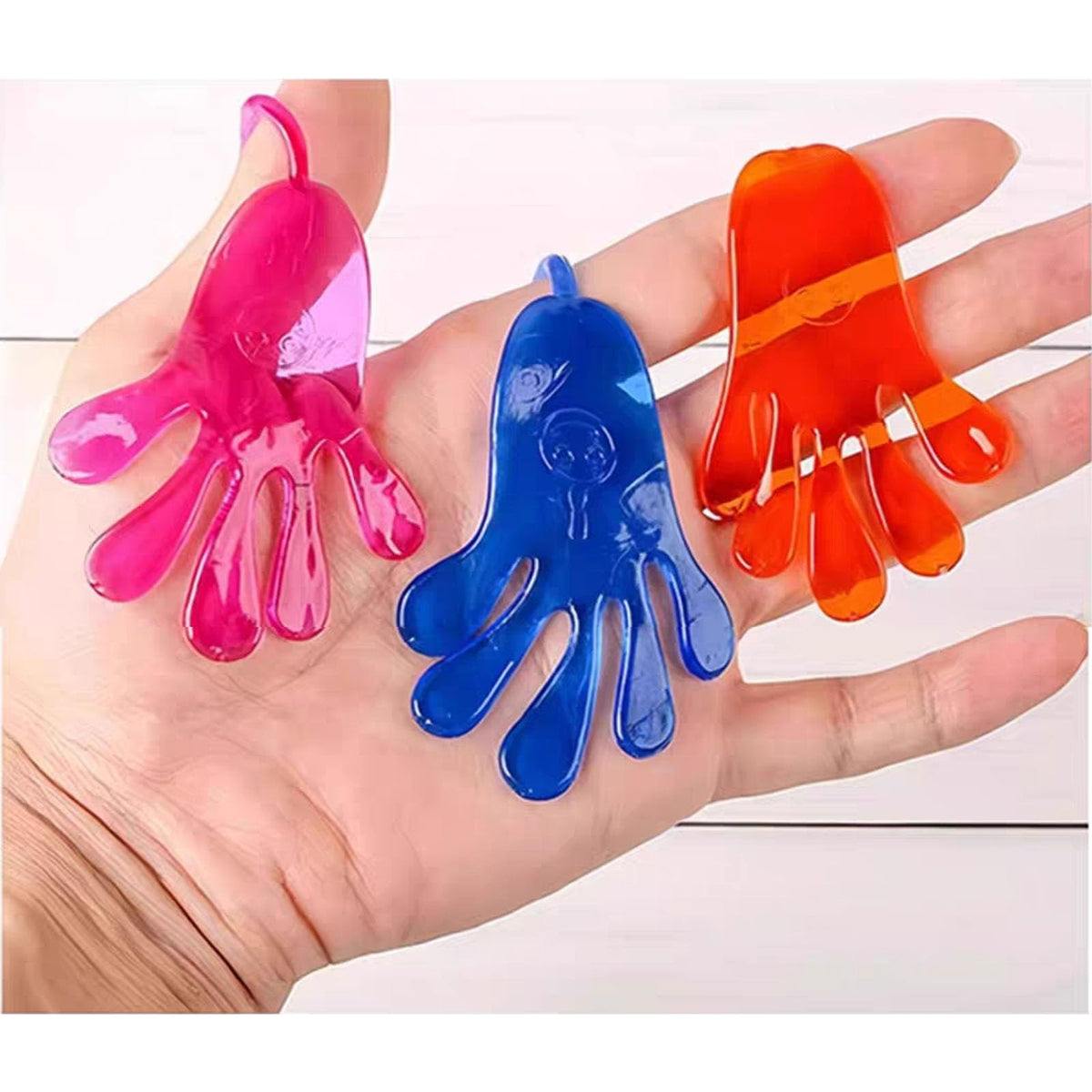 Tuko 100 PCS Sticky Hands – Fun Sensory Toys for Parties, Favors & Birthday Games