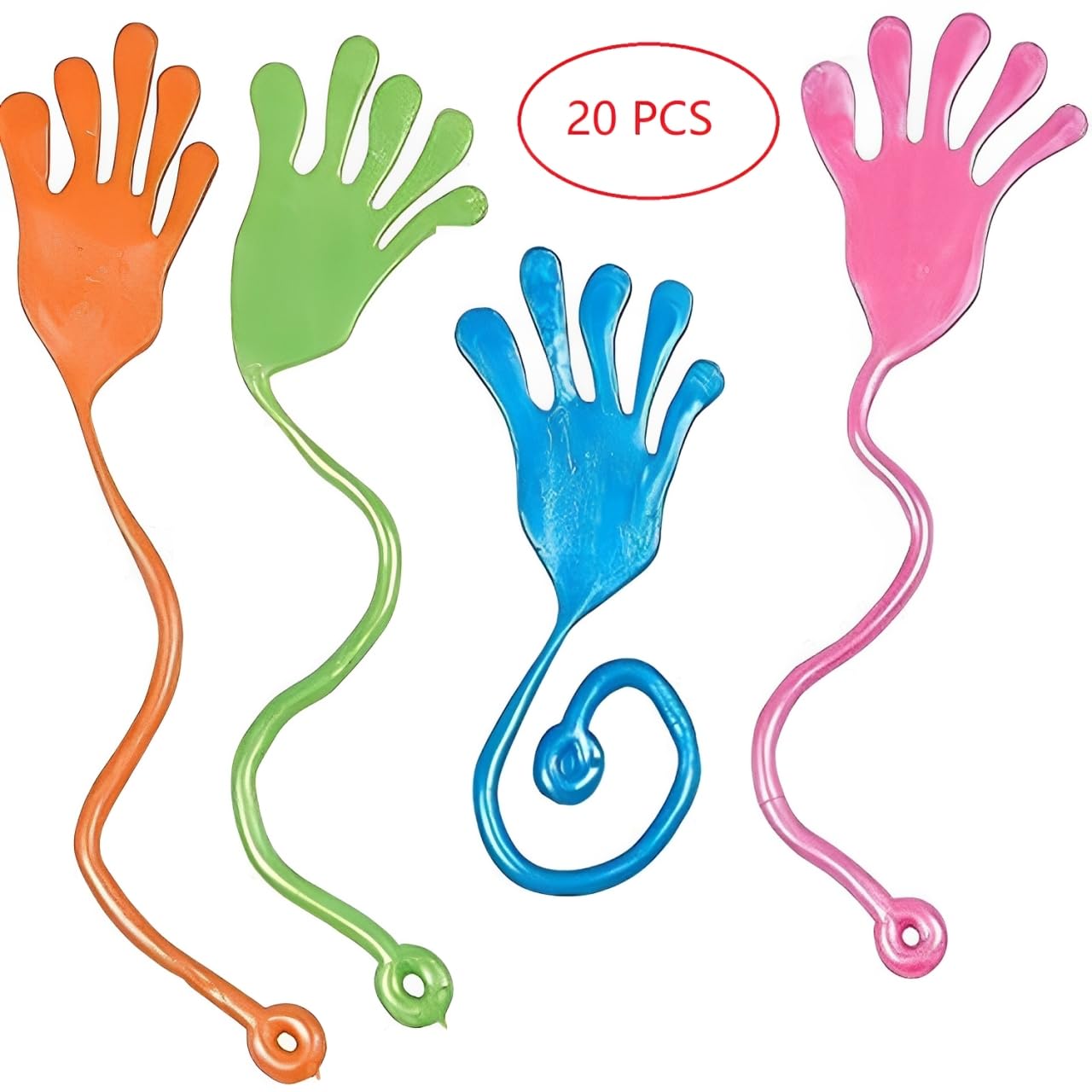 Tuko 20Pcs Sticky Hands – Sensory Party Favors for Kids