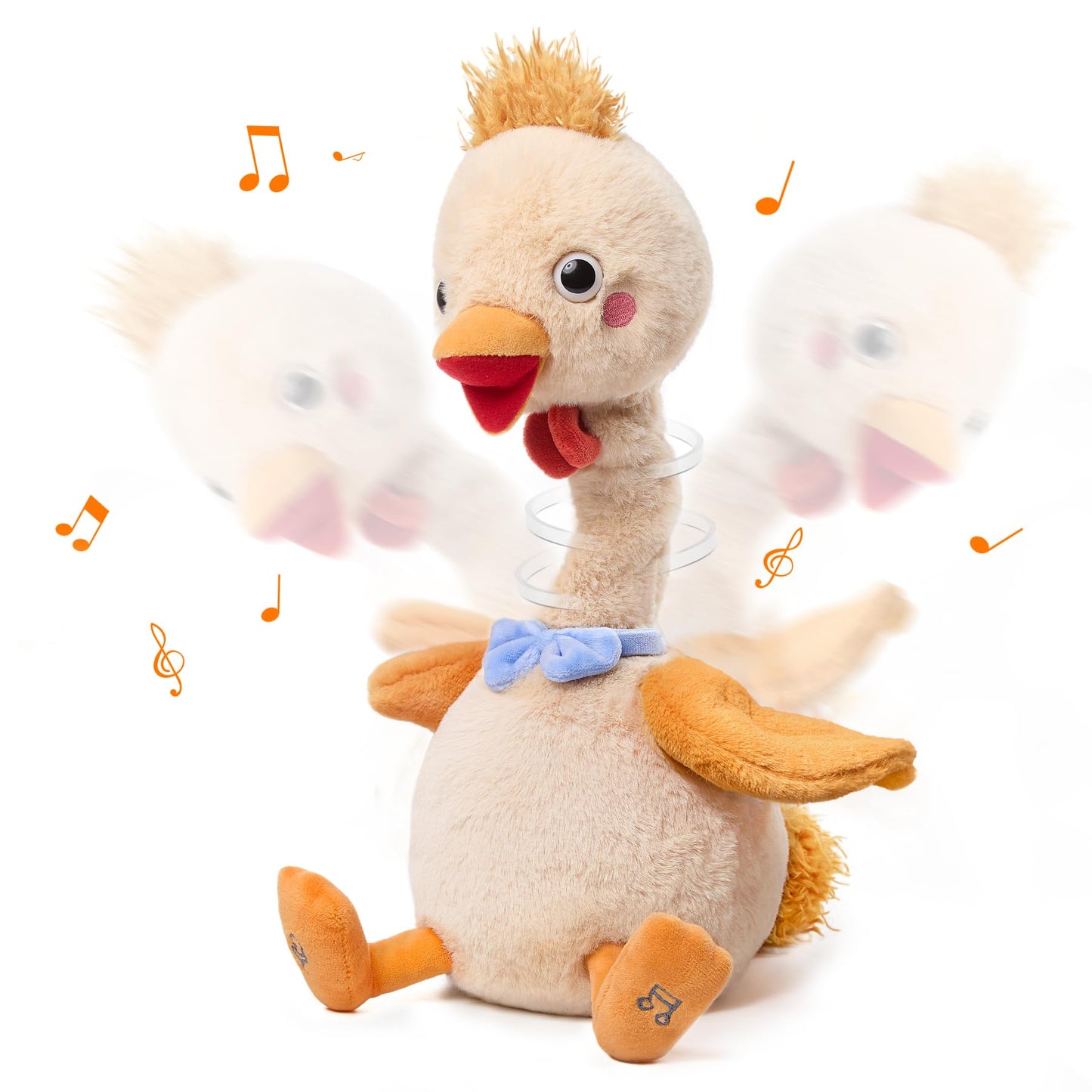 TUMAMA KIDS Dancing Talking Chicken Toy – Interactive Plush Chick for Babies and Kids | Singing, Recording & Repeating