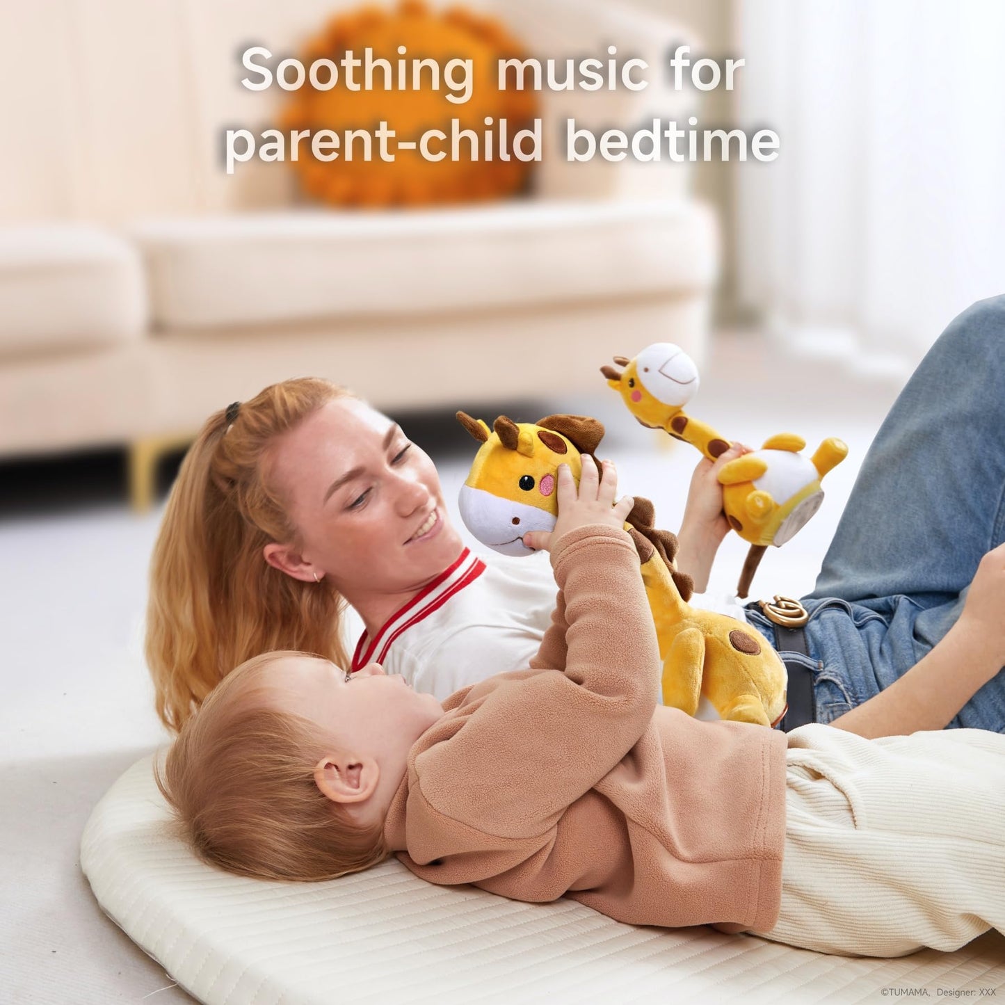 TUMAMA KIDS Dancing Talking Giraffe Toy – Interactive Plush Giraffe That Dances, Sings, and Repeats