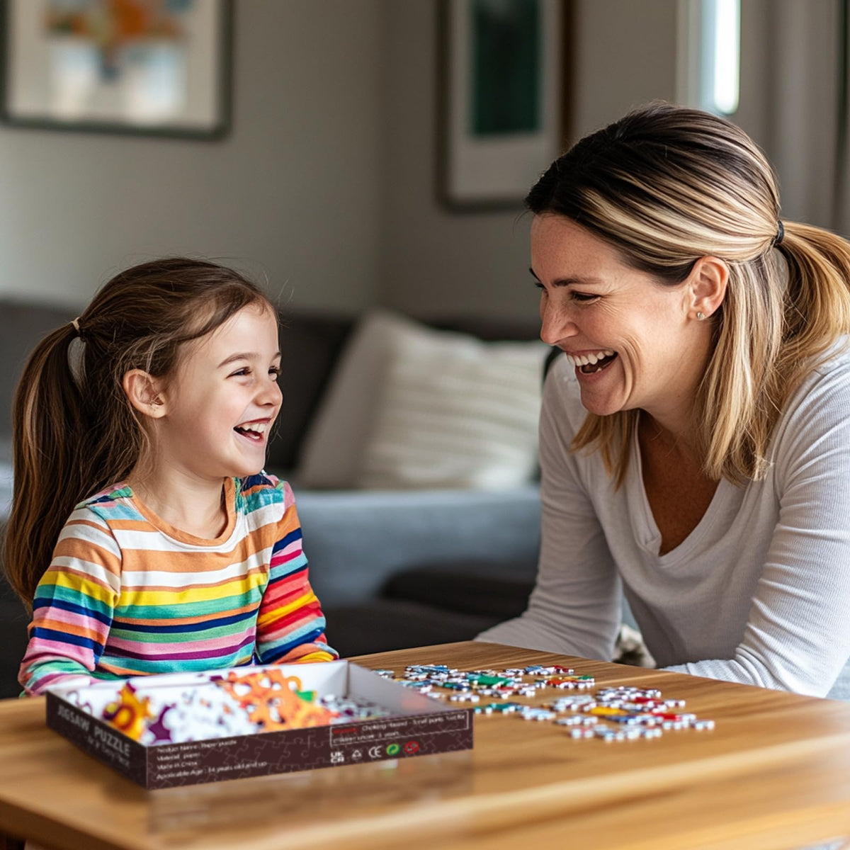 Tumovo Happy Grandma 1000-Piece Puzzle – Pink Valentines Day Gift for Adults