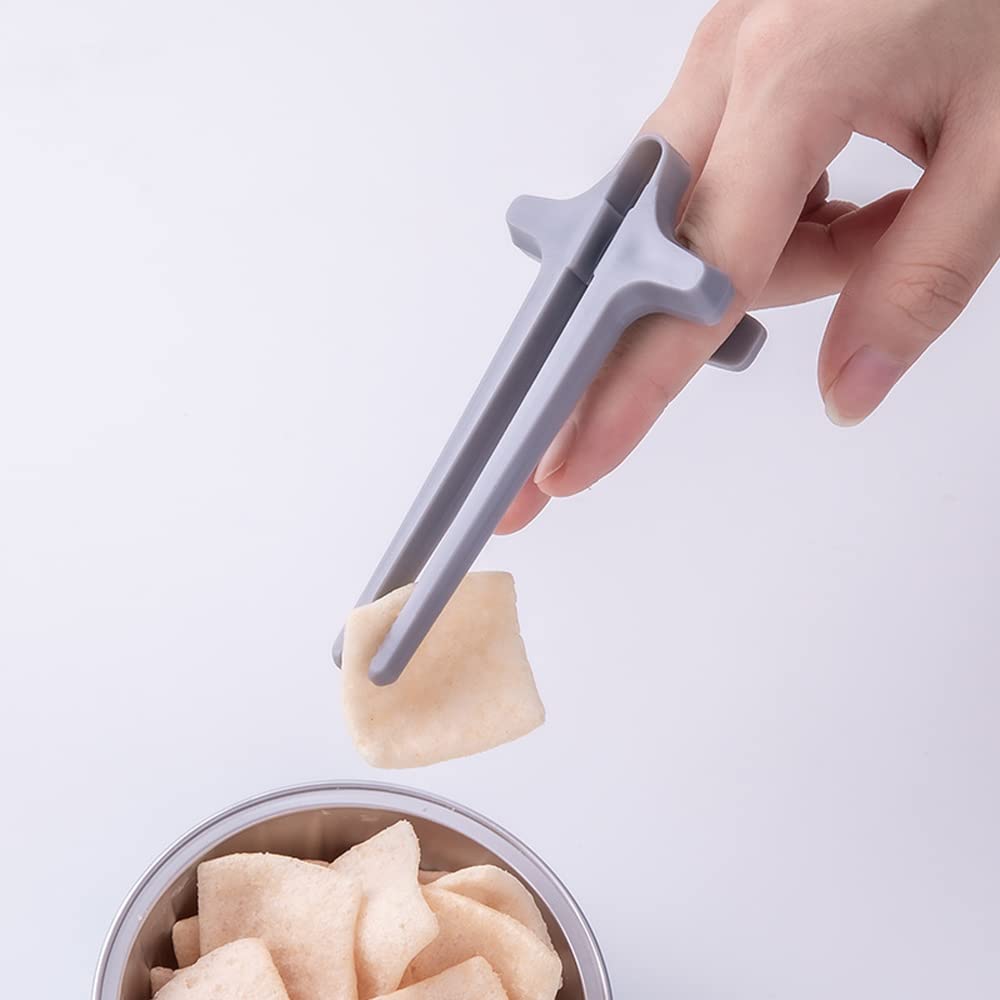Tuning Master 4pcs Finger Snack Chopsticks for Gamers – Snack Clips & Gaming Finger Sleeves