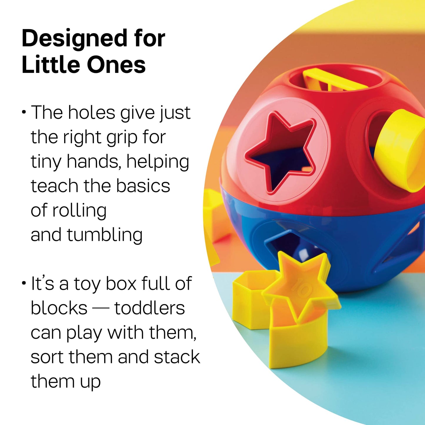 Tupperware Shape-O Toy – BPA Free Shape Sorting for Babies & Toddlers (12 Months+)