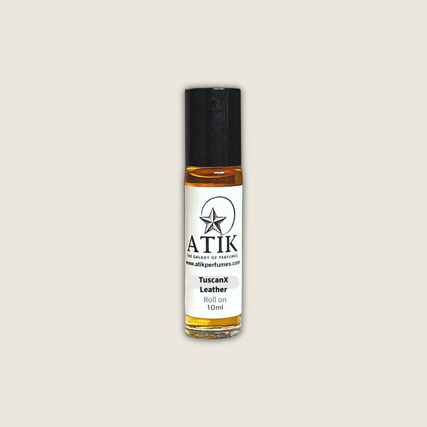 TuscanX Leather Perfume Oil  Deep Leathery & Amber Scent