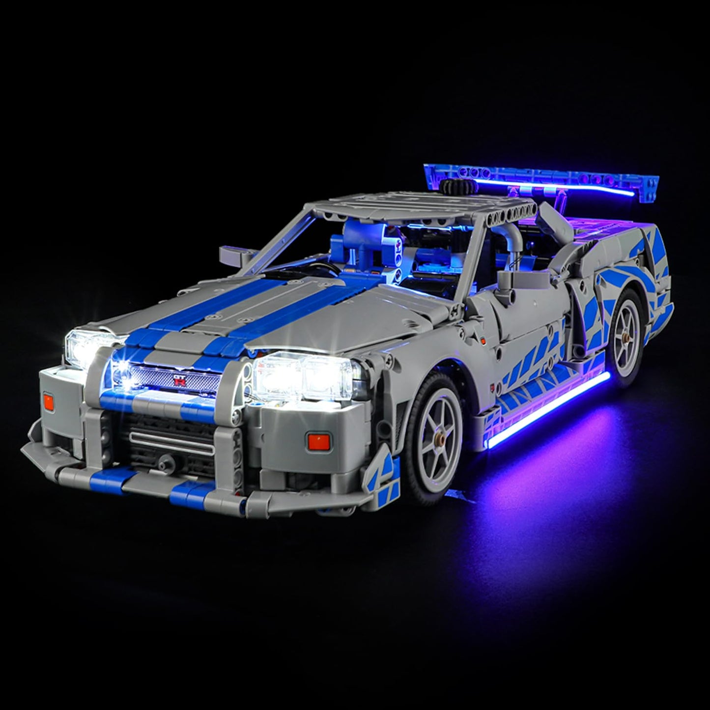 Tusedna LED Light Kit for LEGO 42210 Nissan Skyline GT-R (R34)