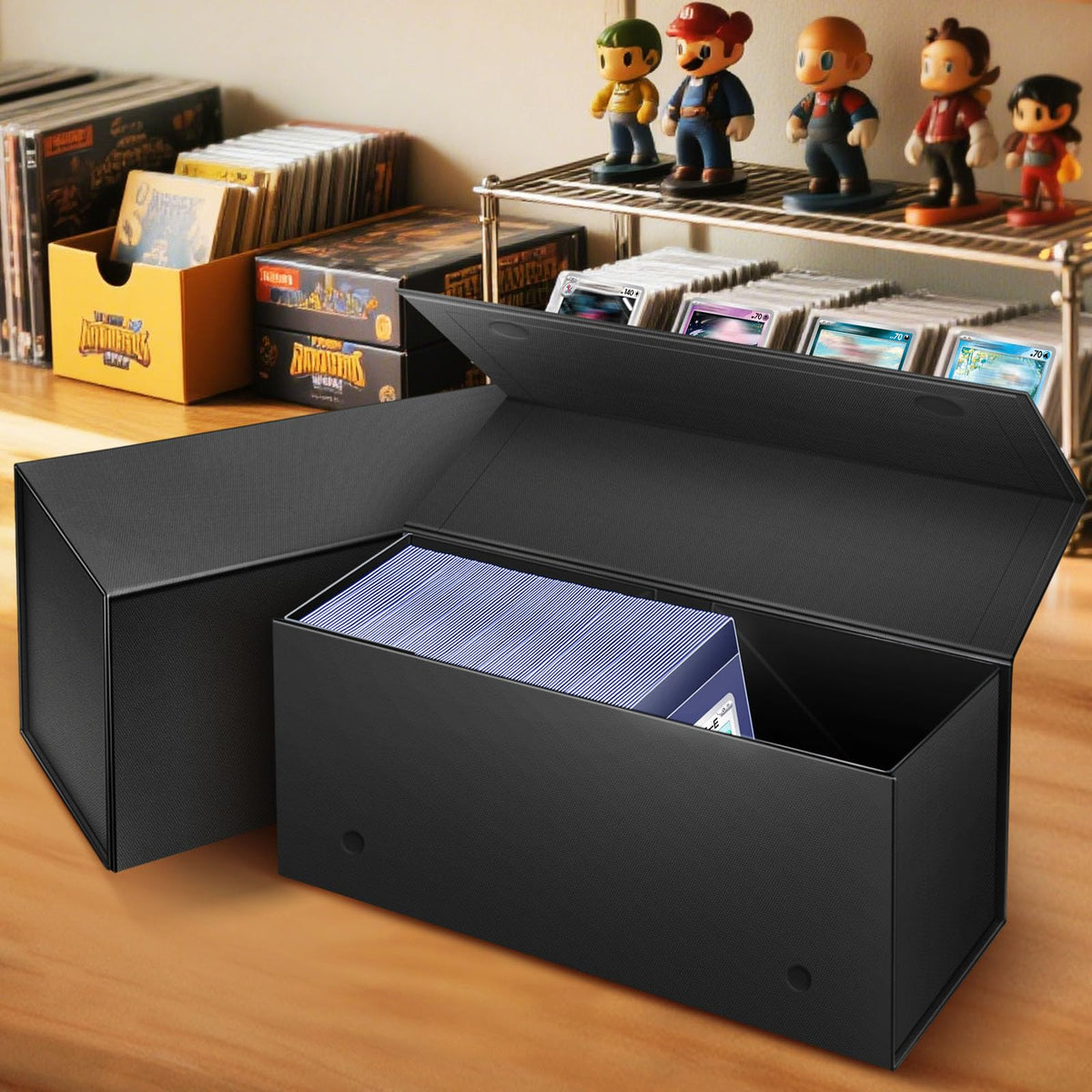 Tutata Semi Rigid Card Holder – Magnetic Closure, 1ct, Black