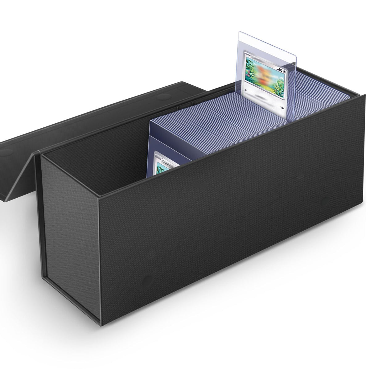 Tutata Semi Rigid Card Holder – Magnetic Closure, 1ct, Black