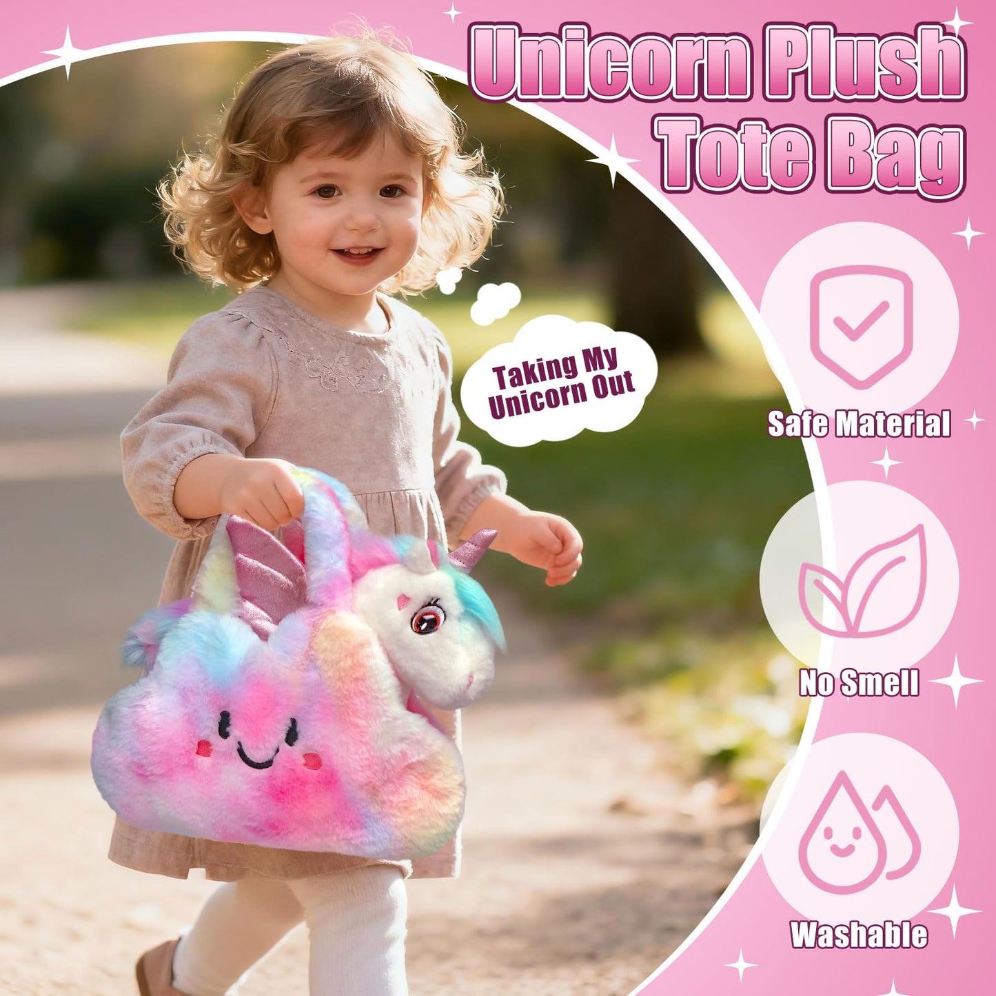 TUZT Walking Talking Remote Control Unicorn Toy for Girls 4-6