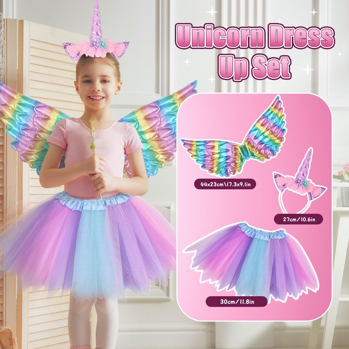 TUZT Walking Talking Remote Control Unicorn Toy for Girls 4-6