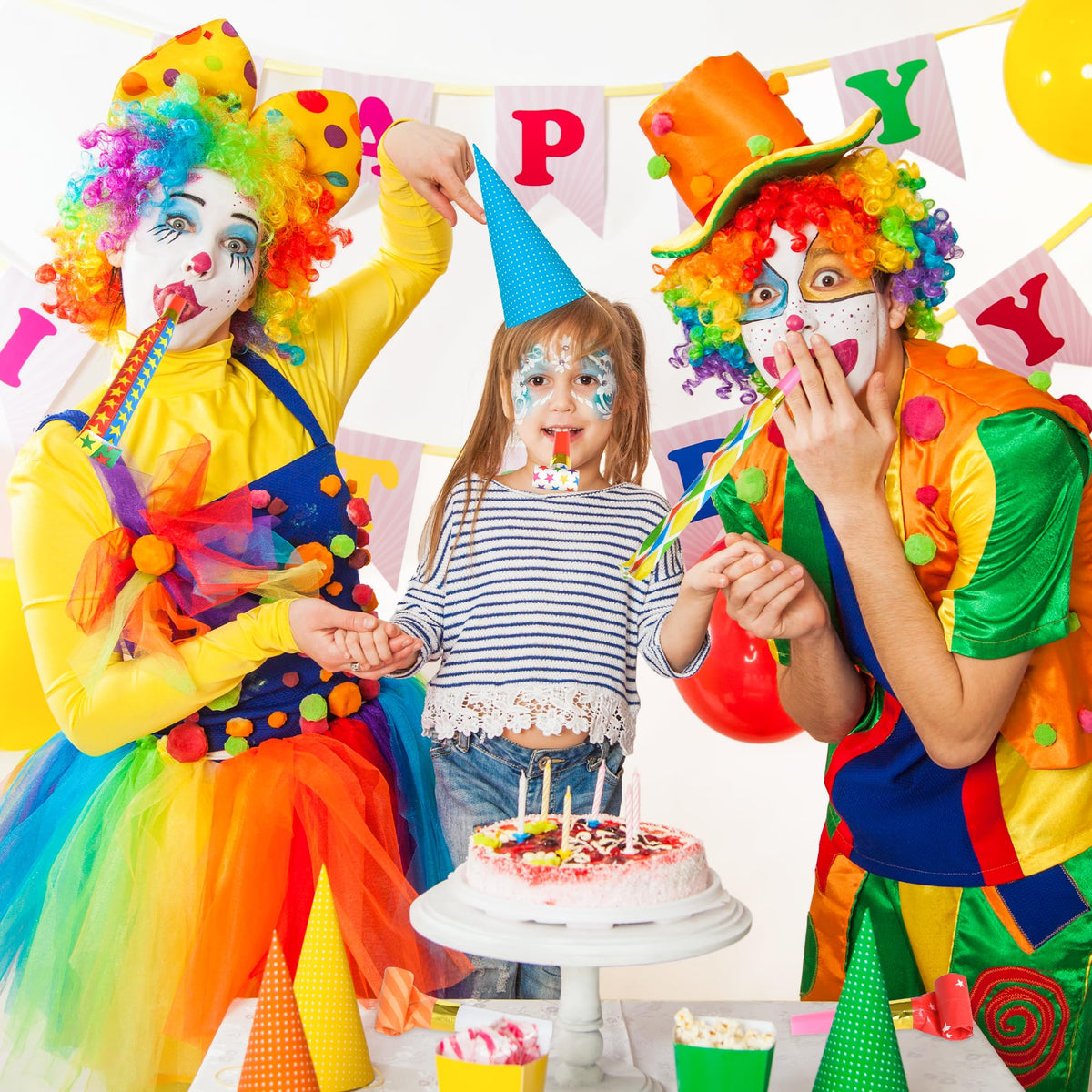 Twavang 12 Pcs Party Blower Colorful Blowouts Noisemakers for Parties