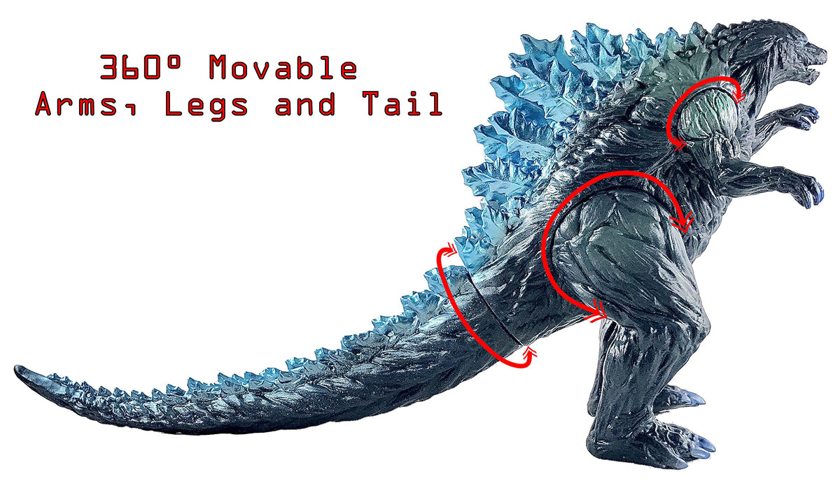 TwCare Set of 2 Mecha Godzilla Earth & MechaGodzilla Kiryu Figures – Kaiju Collectibles with Travel Bag
