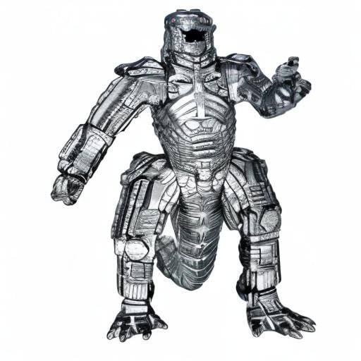 TwCare Mechagodzilla Mecha Monster vs Kong Toy – 6.5in Action Figure, Safe & Detailed