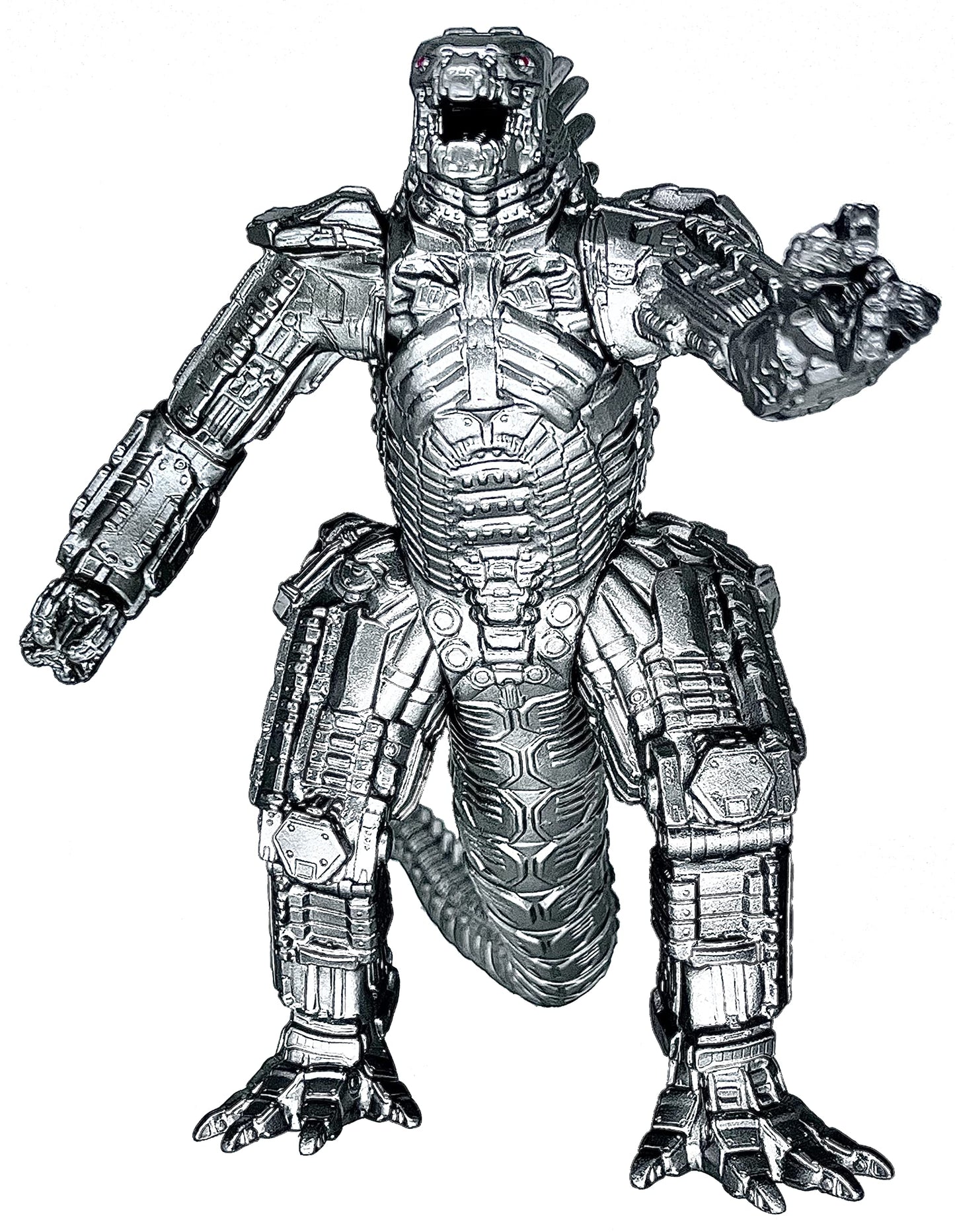 TwCare Mechagodzilla Mecha Monster vs Kong Toy – 6.5in Action Figure, Safe & Detailed