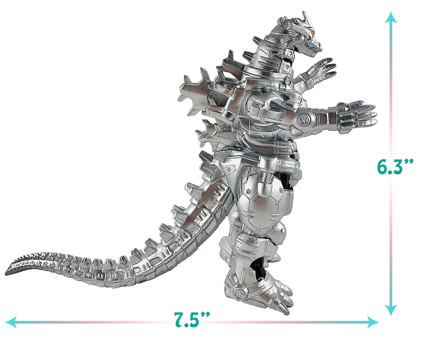 TwCare Set of 2 Mecha Godzilla Earth & MechaGodzilla Kiryu Figures – Kaiju Collectibles with Travel Bag