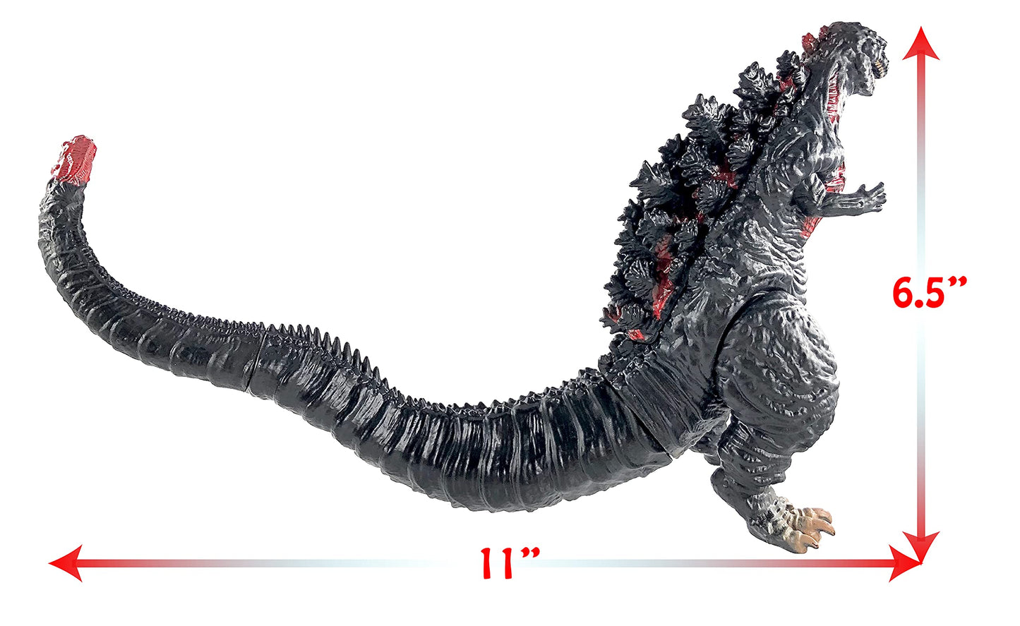TwCare Shin Godzilla Legendary Action Figure — Movable Joints, Soft Vinyl, Carry Bag