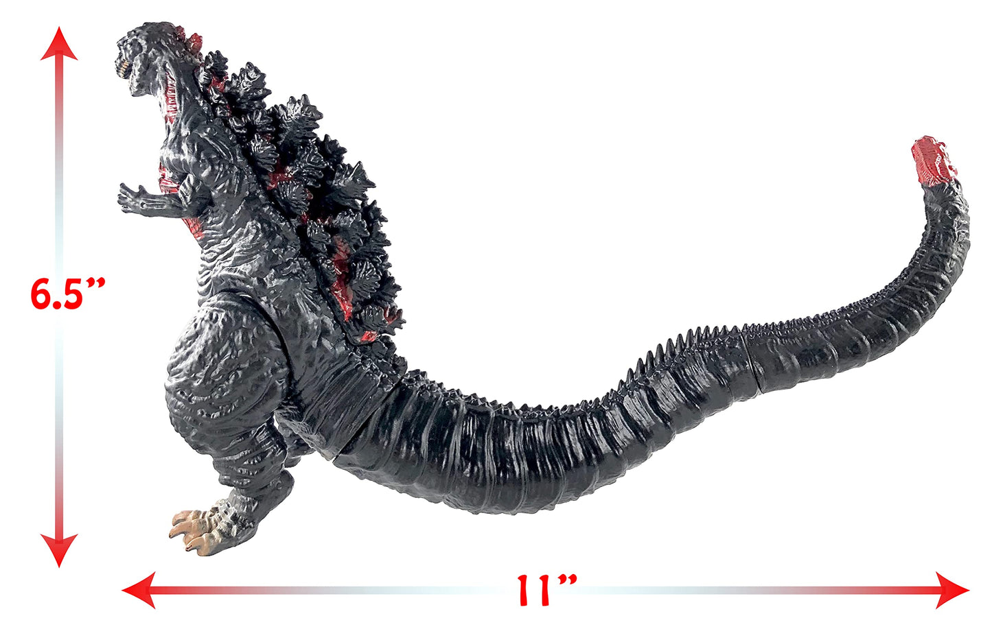 TwCare Shin Monster Dinosaur & King Kong Figures — Movable Joints, Soft Vinyl, Travel Bag