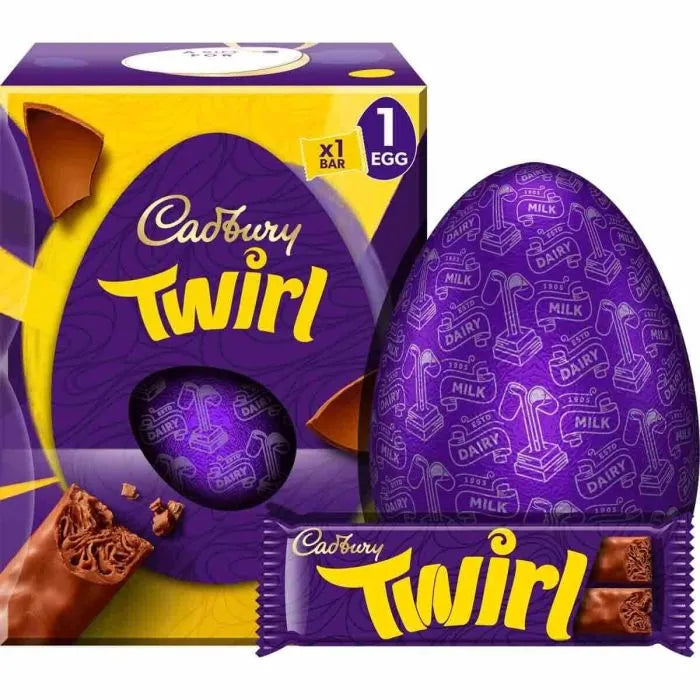 6 x Cadbury Twirl Traditional Egg - 198GM