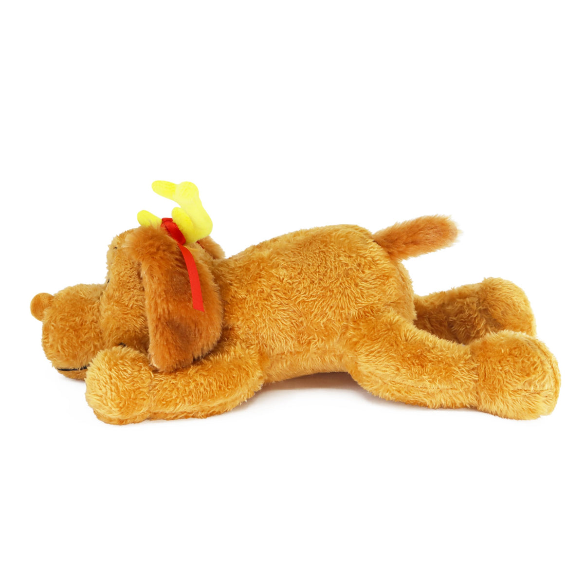 TXDRRA Adorable Dog Plush – 11.8-Inch Lying Puppy with Antler Headband