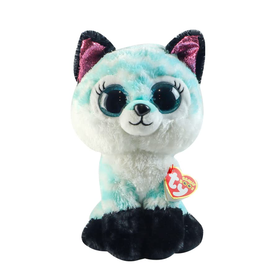 TY Atlas Fox Beanie Boo 15 cm – Multicoloured Plush Toy