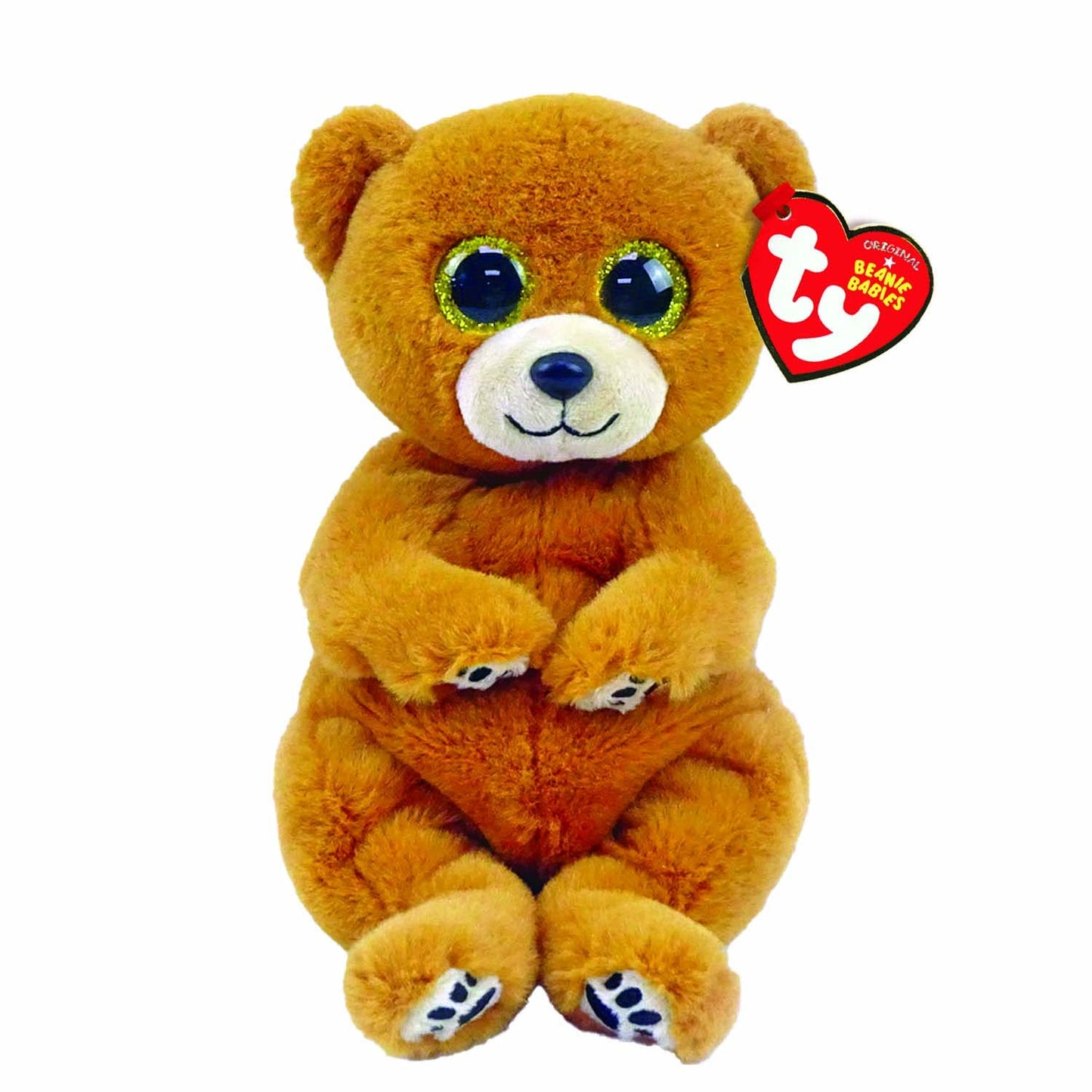 TY Beanie Babies Duncan Bear – 15 cm Brown Plush Toy