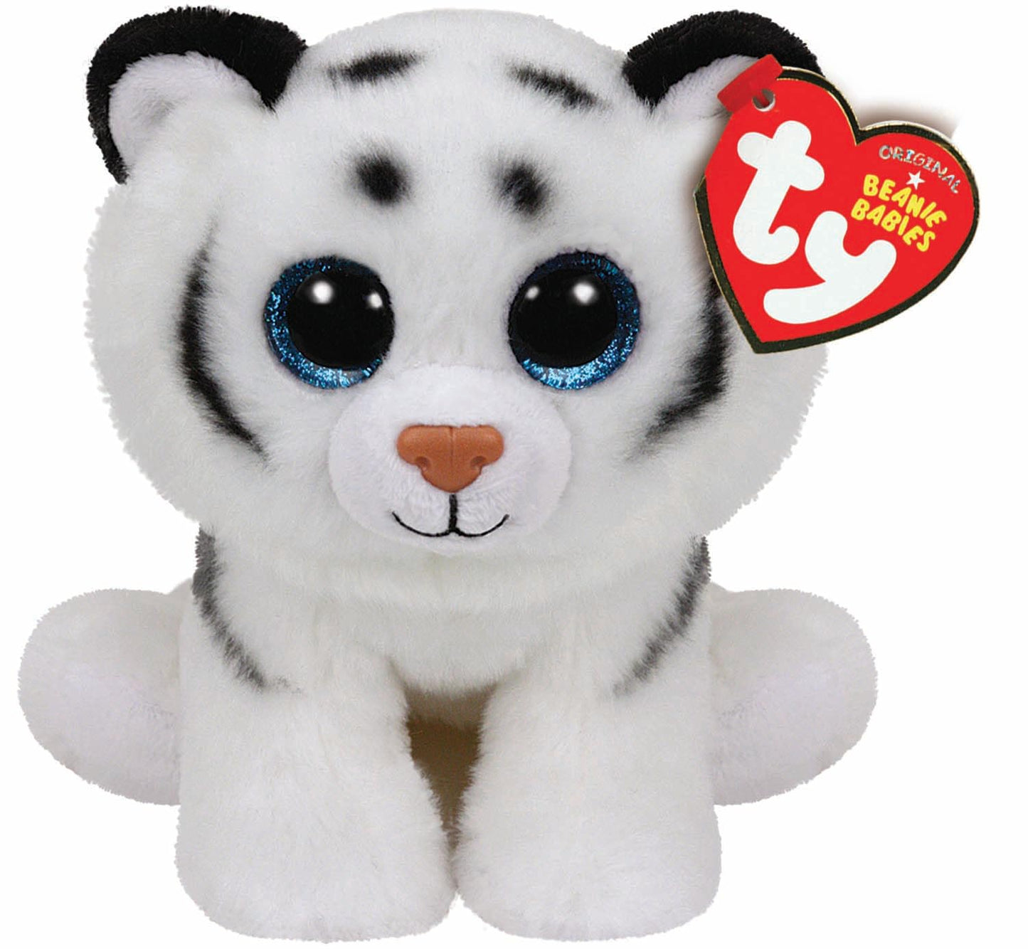 Ty Beanie Babies Tundra White Tiger — 6-Inch Collectible Plush Toy