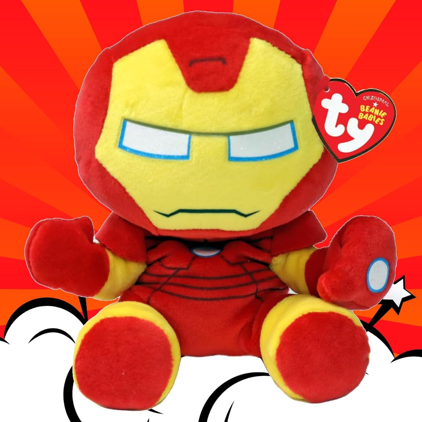 Ty Beanie Baby Ironman Soft Body Plush - 6-Inch Toy