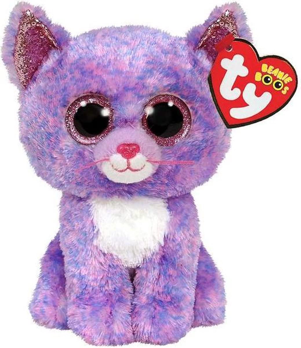 Ty Beanie Boos Cassidy Cat 15 cm Plush Toy – Multicoloured