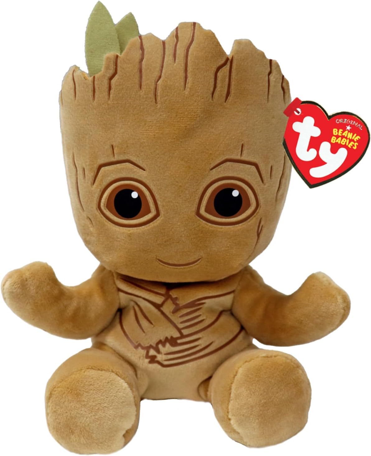 TY Beanie Groot Soft Body 6-Inch Plush Toy | Collectible TY Beanie Babies