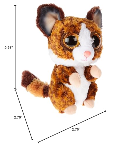 TY Binky Bush Beanie Boo 6-Inch Galago Monkey Plush – Beanie Baby Soft Toy