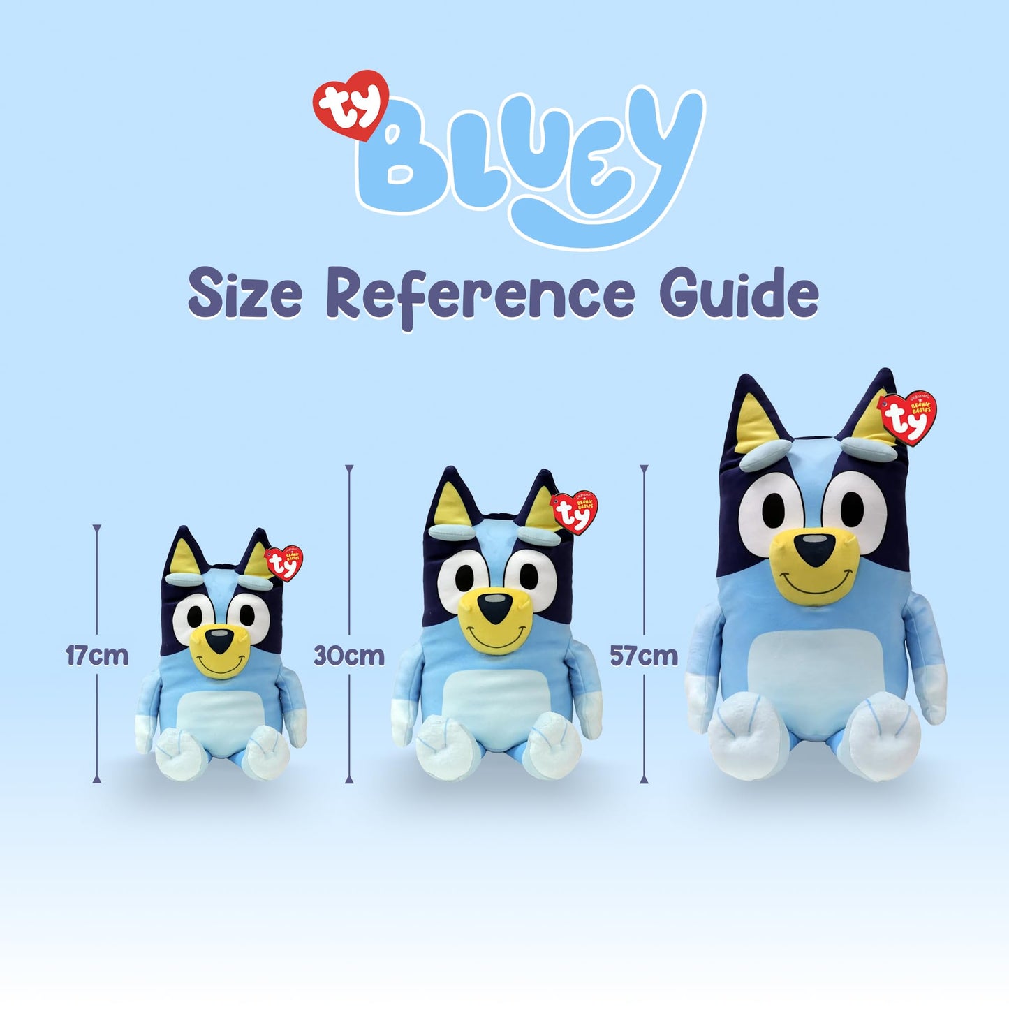 TY Bluey Floppy Plush Toy – 6-Inch Soft Plush by Ty