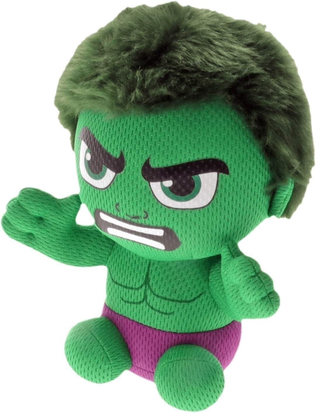 Ty Incredible Hulk Plush 8-Inch Green/Purple Beanie Baby by Ty