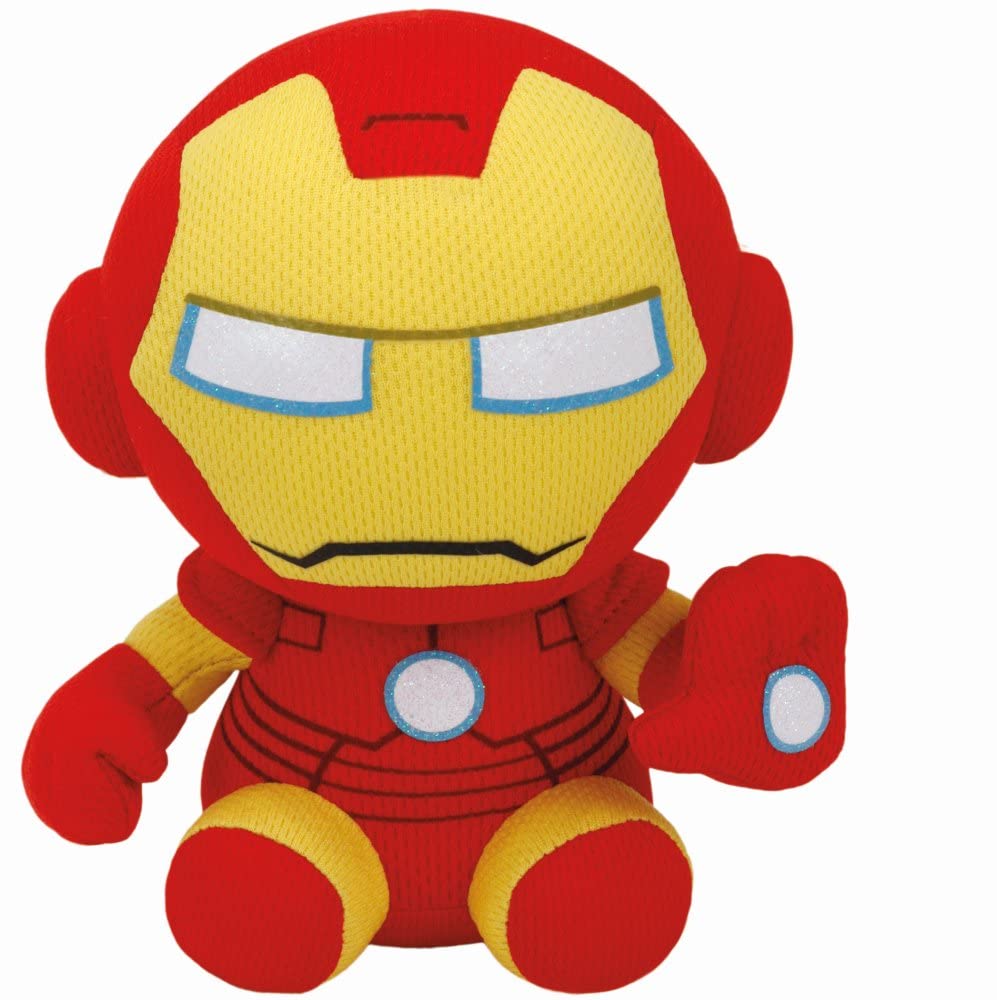 Ty Ironman Plush Yellow – Official Beanie Babies, Handmade Cuddly Collectible