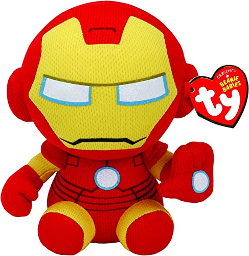 Ty Ironman Plush Yellow – Official Beanie Babies, Handmade Cuddly Collectible