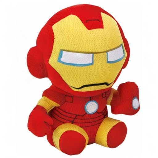 Ty Ironman Plush Yellow – Official Beanie Babies, Handmade Cuddly Collectible
