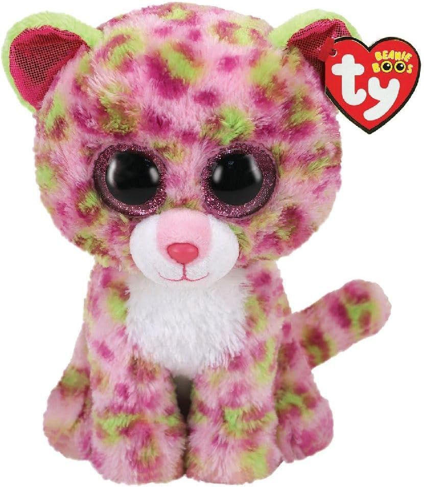 TY Lainey Leopard Beanie Boos Plush – 15 cm Multicoloured