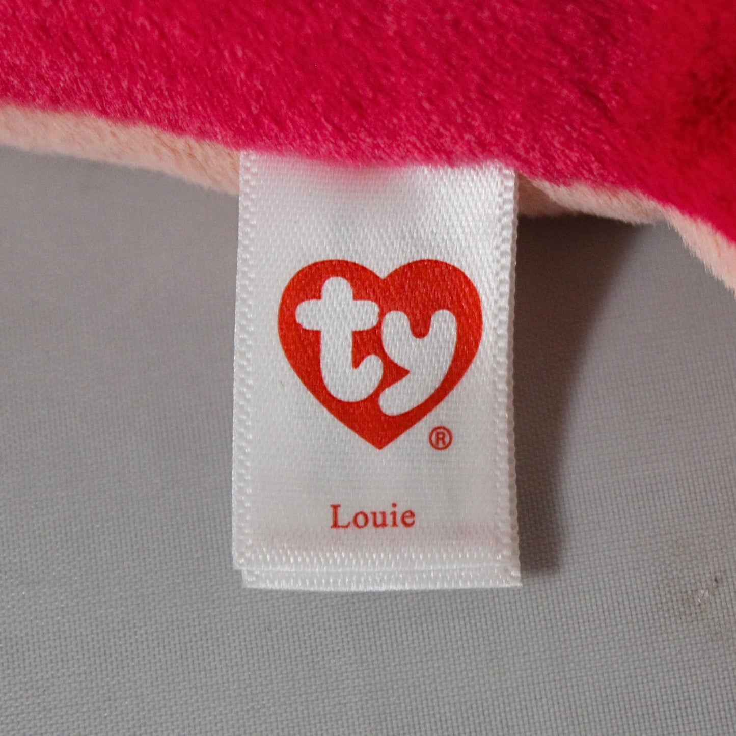 Louie the Lobster Beanie Baby by Ty – Mint with Mint Tags (MWMT)