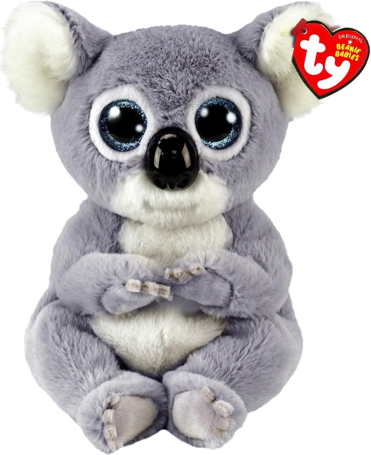 Ty Melly Grey Koala Plush Toy | Ultra-Soft Beanie Bellies